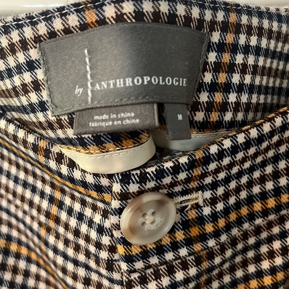 NWT Anthropologie Malcolm Tapered Plaid Trousers - Picture 5 of 10